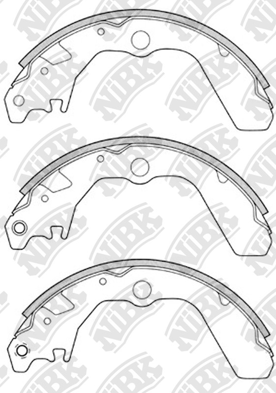 NIBK FN9952 Brake Shoe