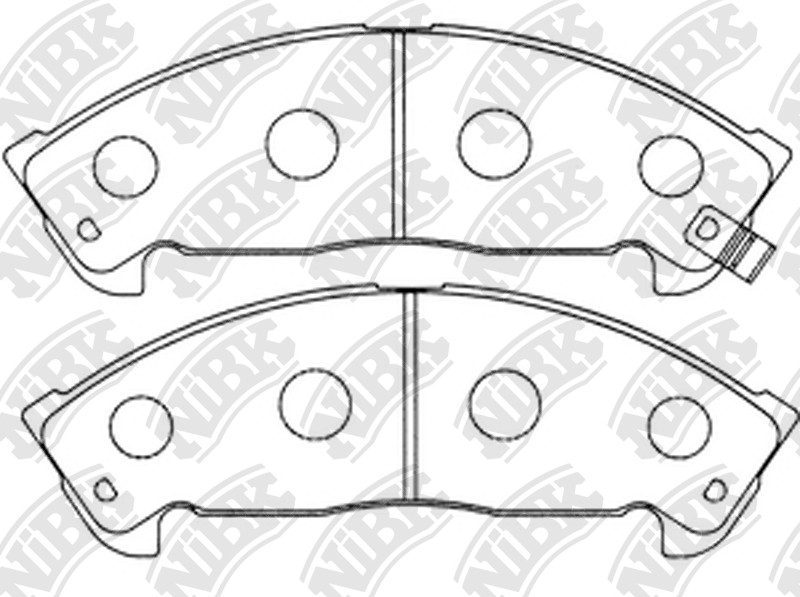 NIBK PN4289 Brake Pad
