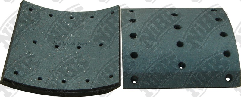 NIBK BL1058 Brake Lining, drum brake