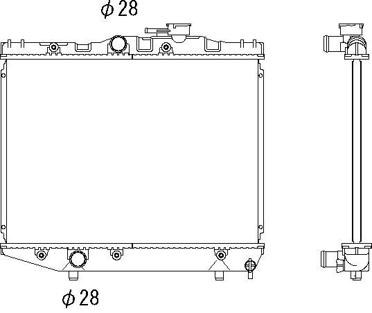 CMBC E-EP71 Radiator