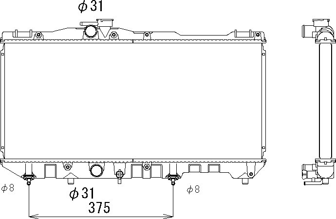 CMBC N-NL30 Radiator