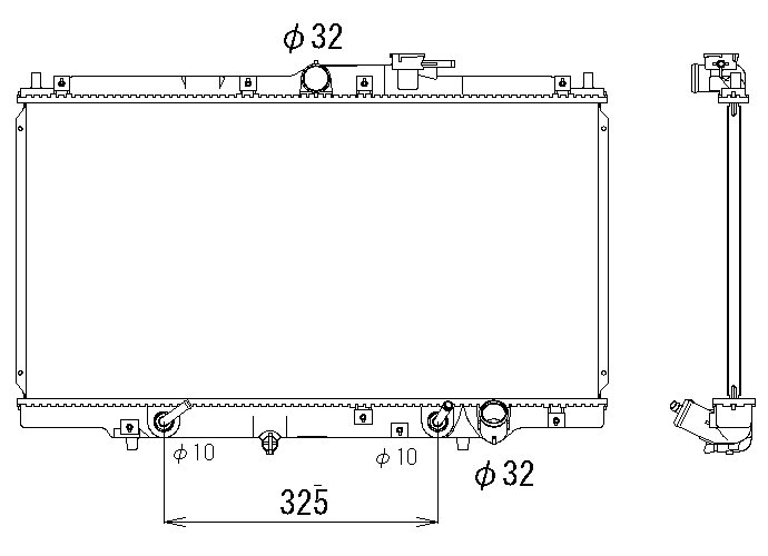 CMBC E-CD3 Radiator