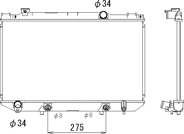 CMBC GA-YX78V Radiator