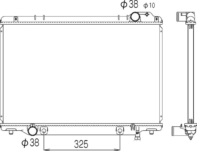 CMBC KD-CXR20G Radiator