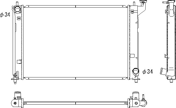 CMBC TA-ACT10 Radiator