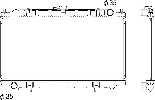 CMBC GF-ENU14 Radiator