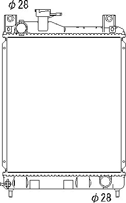 OE MR187172 Radiator