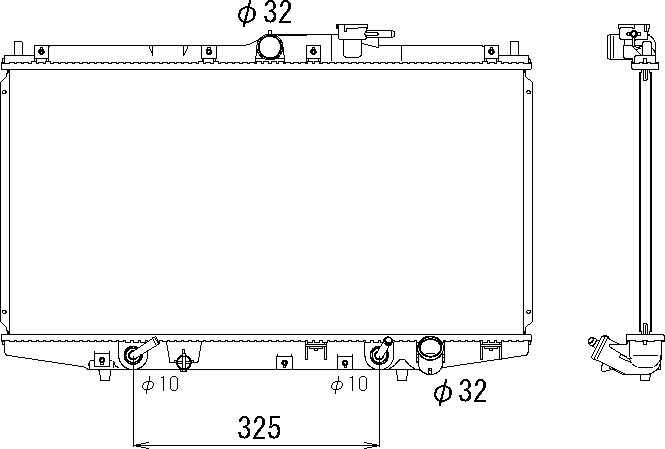 CMBC LA-CF5 Radiator
