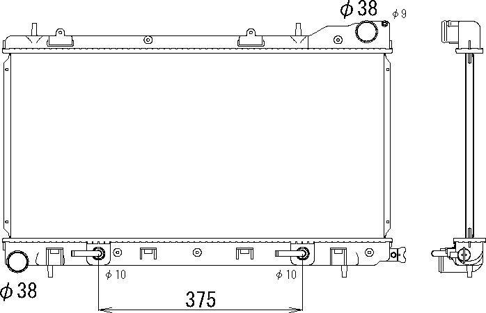CMBC GF-SF5 Radiator