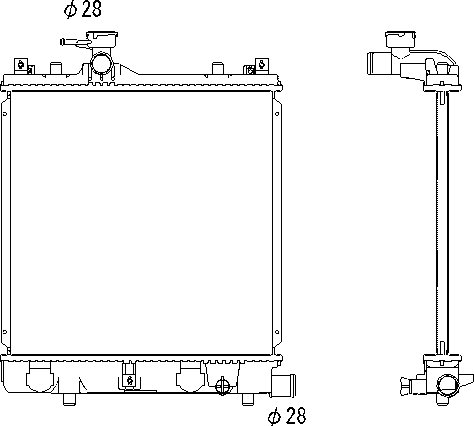 CMBC ABA-MF21S Radiator