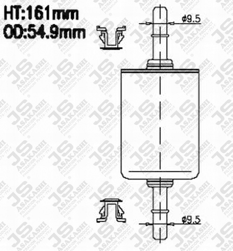 JS FS580J Fuel Injector
