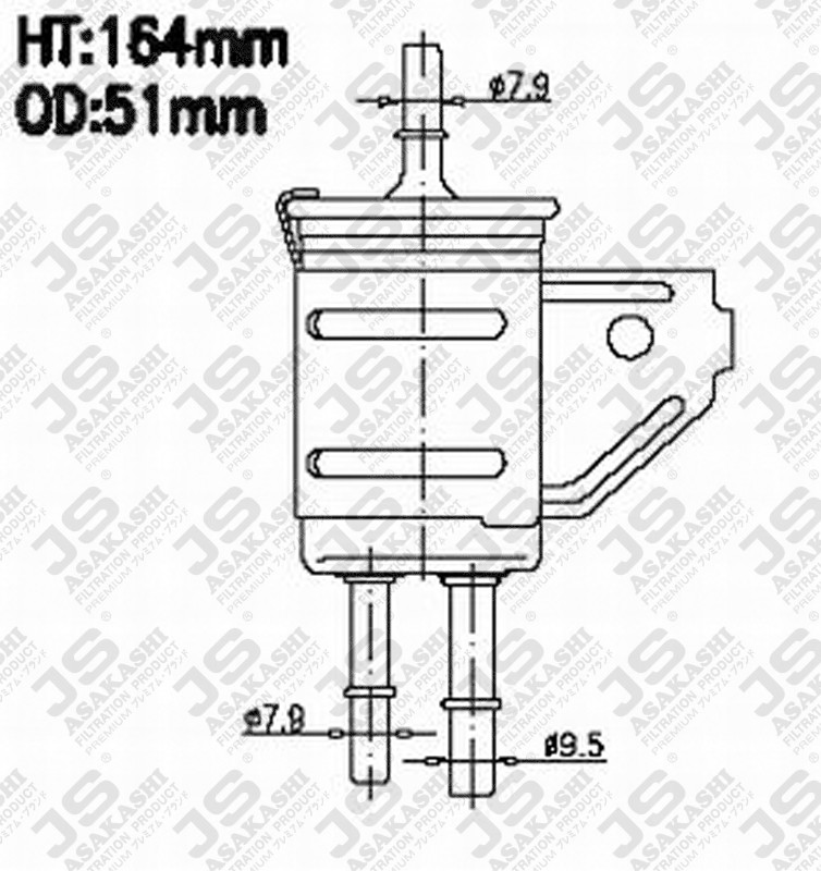 JS FS1072M Fuel Injector