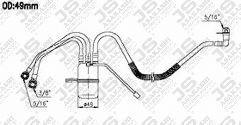 JS JC117J Fuel Injector