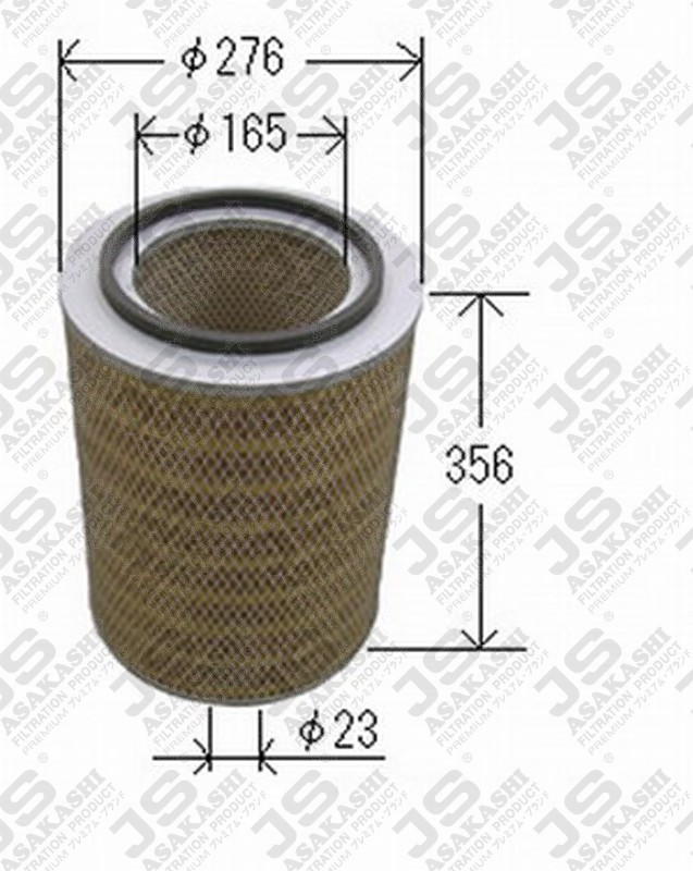 ISUZU 1142152210 Air Filter