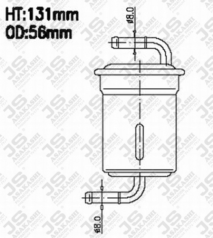 JS JN9087 Fuel Injector
