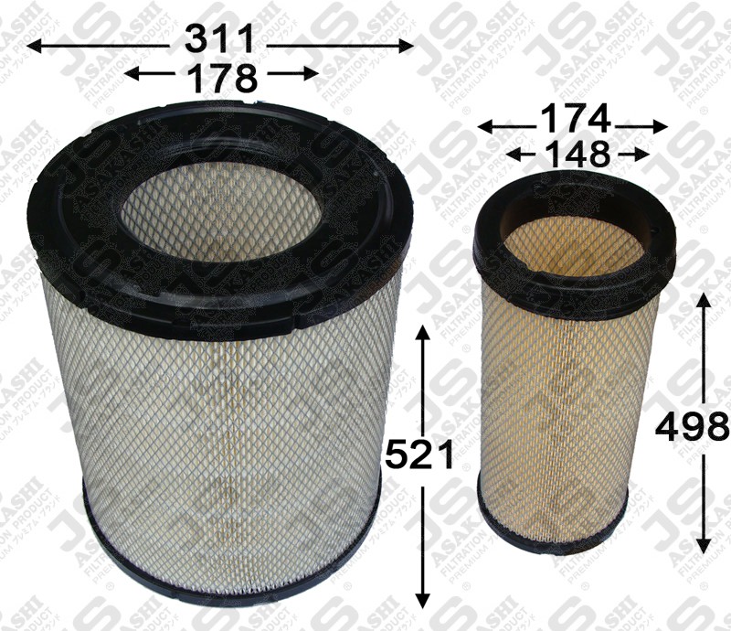 JS A0432SET Air Filter