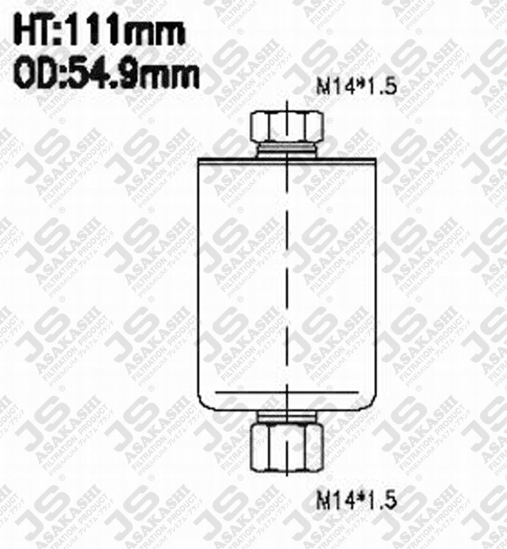JS JG563A Fuel Injector