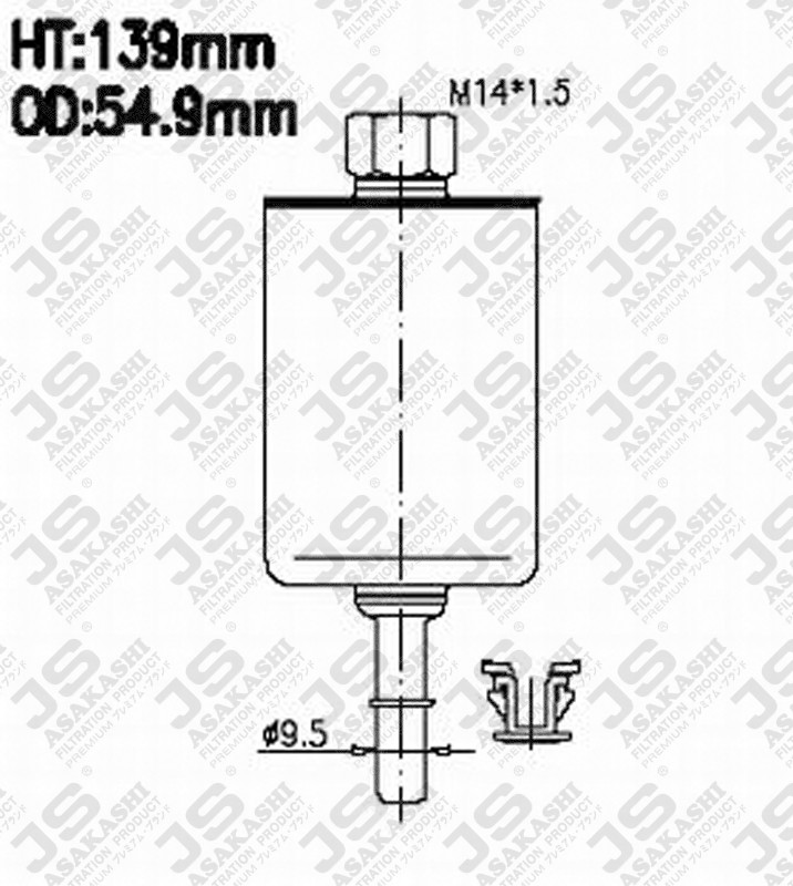 JS JG650J Fuel Injector