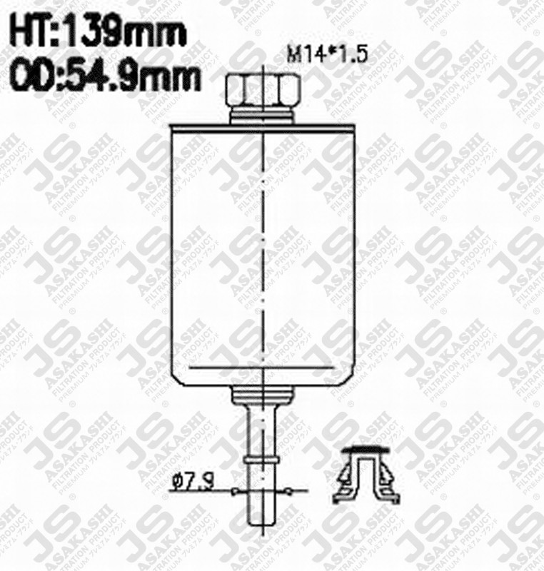 JS FS644J Fuel Injector