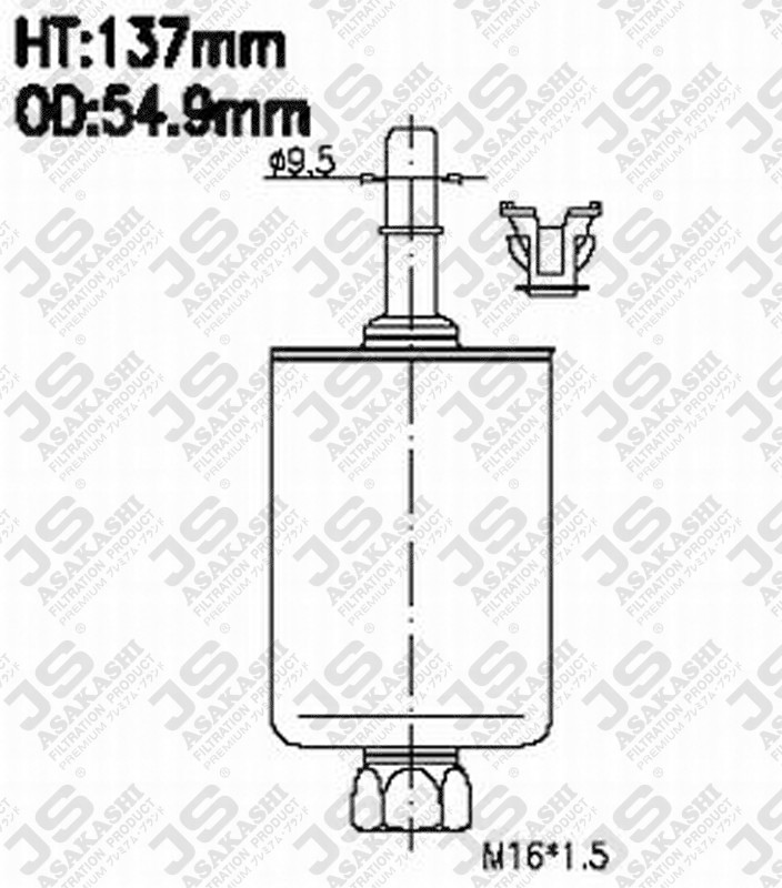 JS FS645J Fuel Injector