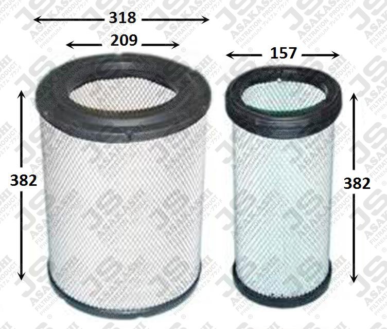 JS A0418Set Air Filter