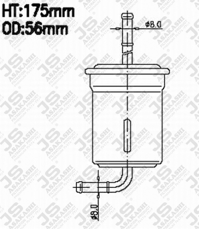 JS JN9054 Fuel Injector