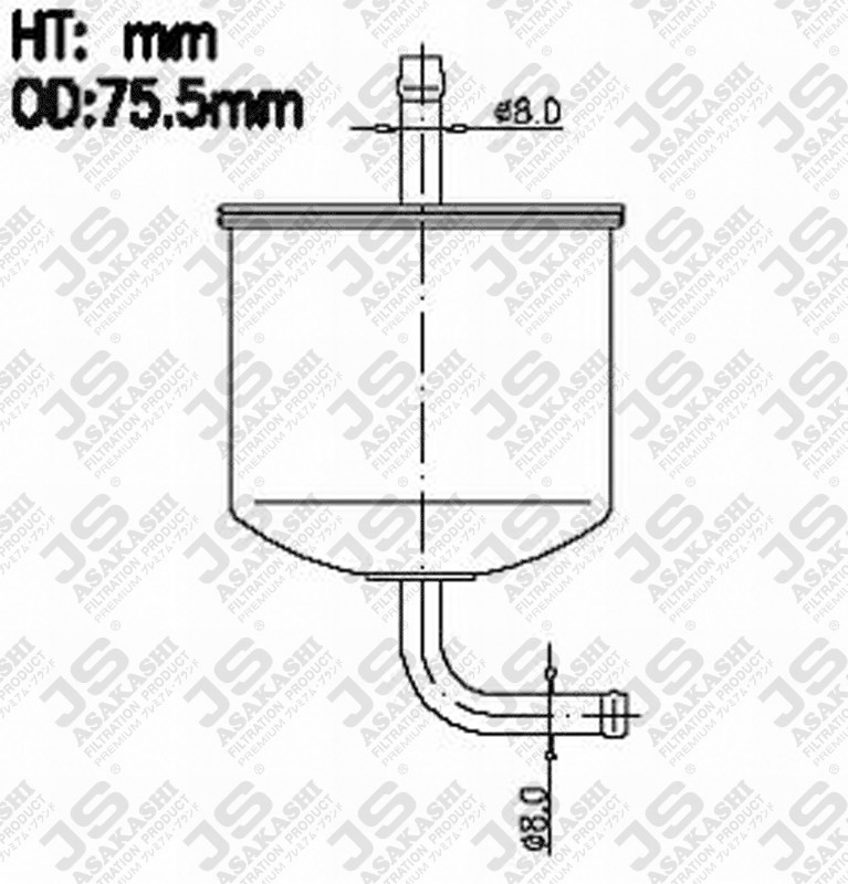 JS JN305M Fuel Injector