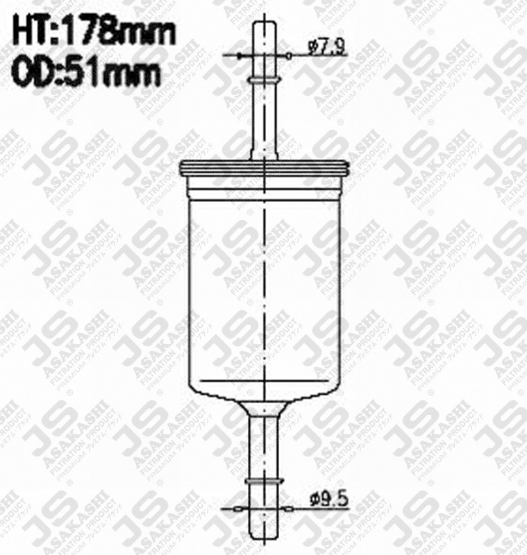 JS FS991M Fuel Injector