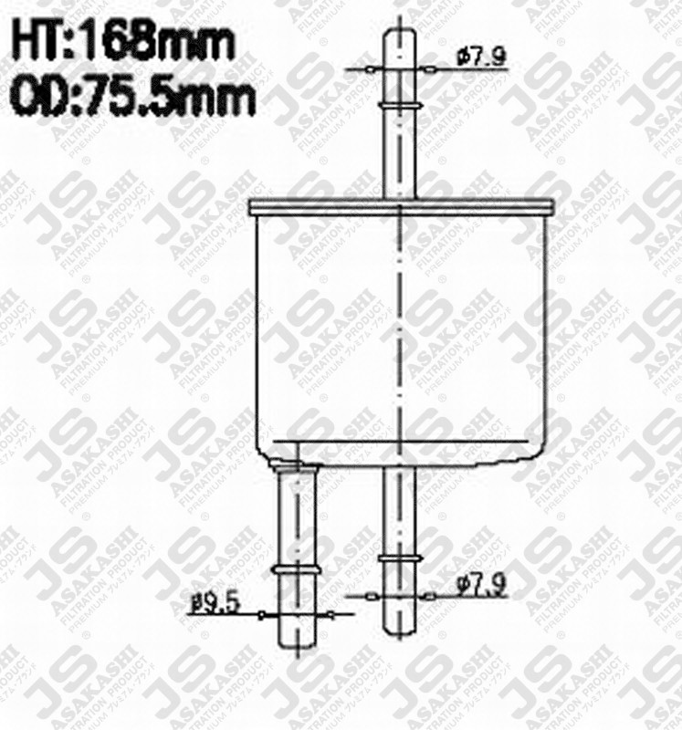JS FS1039M Fuel Injector