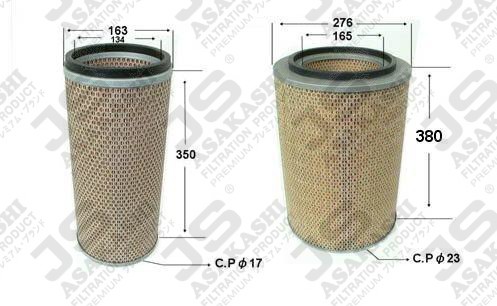 SAKURA A1841SET Air Filter