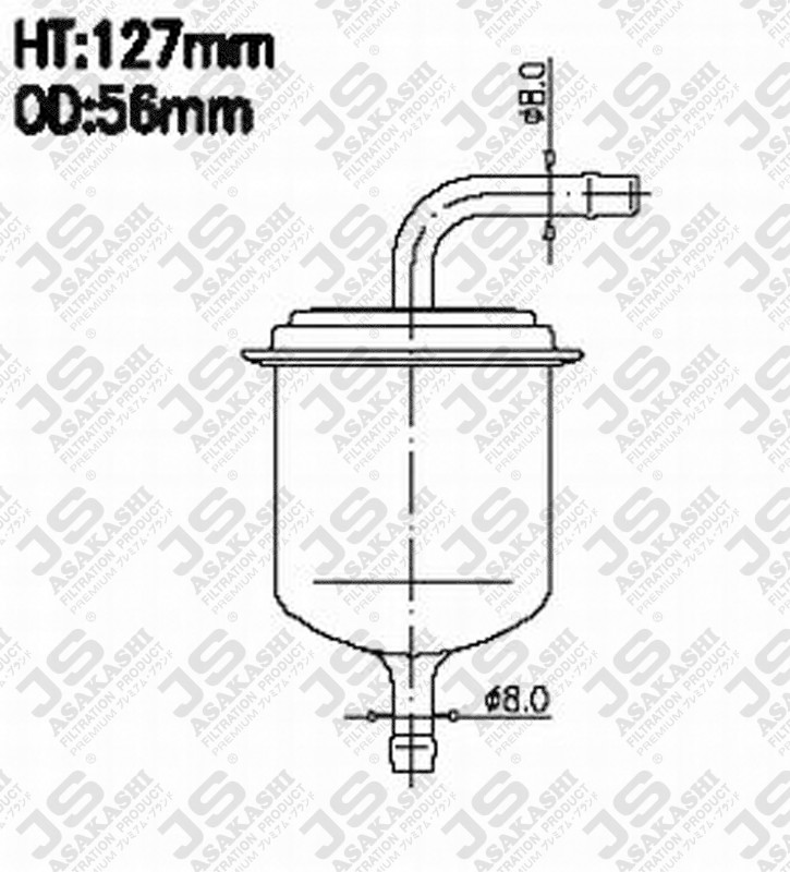 CHROMITE FF509S Fuel Injector