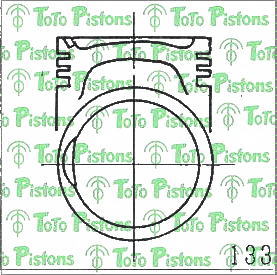 Stock M776 Piston