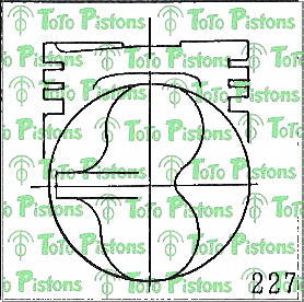 NISSA 12010G5502 Piston