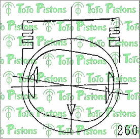 Stock M9111 Piston