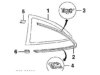 VARIOUS MFR  FQ20464N Quarter Window Glass