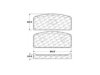 CENTRIC  10000450 Brake Pad