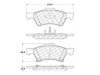 CENTRIC  10408570 Brake Pad