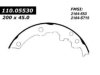 CENTRIC  11205530 Brake Shoe