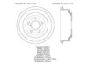 CENTRIC  12267044 Drum
