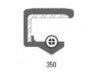 TIMKEN  350572 Differential Pinion Seal
