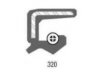TIMKEN  712020 Differential Pinion Seal
