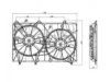 VARIOUS MFR  TO3115153 Radiator Fan Assembly