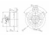 TYC  630990 Radiator Fan Motor