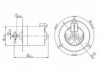 TYC  631020 Radiator Fan Motor