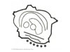 ACURA (SEE HONDA) 11849P5A000 Timing Cover Gasket Set