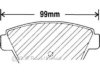 BECK/ARNLEY  0871285 Brake Pad