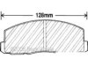 CARQUEST/BENDIX D328 Brake Pad
