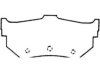 Bendix D277 Brake Pad