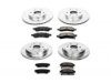 POWER STOP  K4466 Rotor & Brake Pad Kit