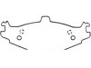ORIGINAL EQUIPMENT DATA 4383485 Brake Pad